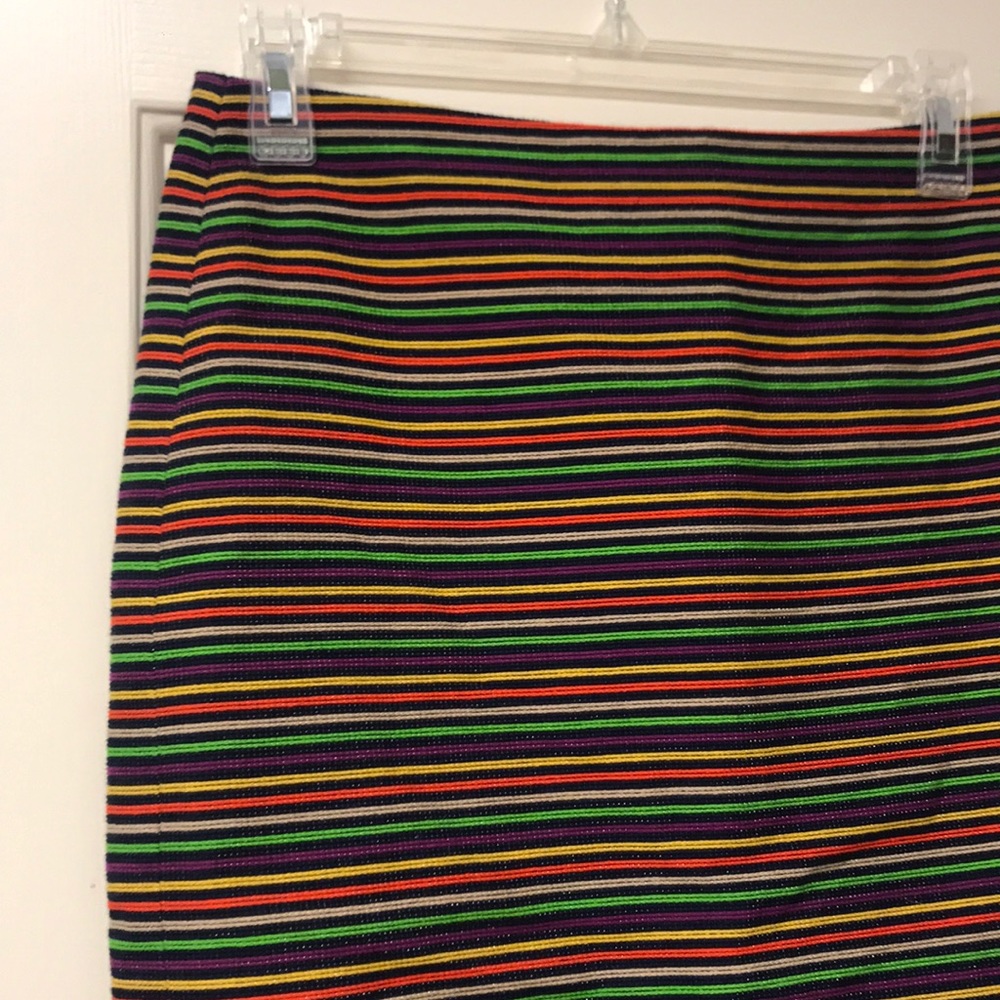 Talbots Stripe Pencil Skirt Size 4